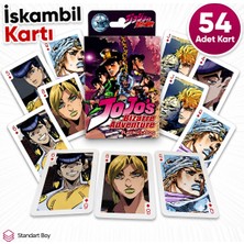 LUXMON Jojo's Bizarre Adventure Karakter Iskambil Poker Kartı Destesi