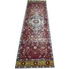 Zehra Abla Halı Vintage El Dokuma Ender Kayseri Yün Yolluk Halısı 7373