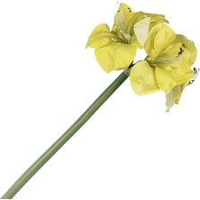 Mikasa Sarı Yapay Amaryllis 73cm