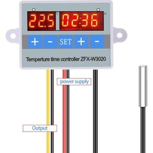 YATE10 W3020 220V 10A Zaman Kontrollü Termostat