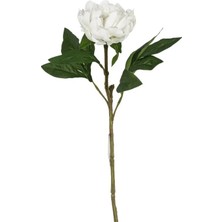 Mikasa Beyaz Yapay Şakayık 58cm