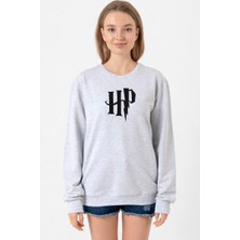 Tshirthane HP Logo Grimelanj Kadın 2ip Sweatshirt