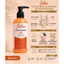 Seliee Sıkılaştırıcı Jel - Anti Selülit, Bölgesel, Doğum Sonrası Çatlak Karşıtı Nemlendirici & Etkili Fit Görünüm Jeli 250 ml