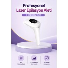 Ipl Lazer Epilasyon Aleti 5 Kademeli Güç Ayarlı Midastech