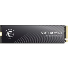 Esranın Dünyası Msı SSD Spatıum M560 Pcıe 5.0 Nvme M.2 1tb