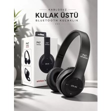 Kulak Üstü Tf Kart ve Aux Destekli Ergonomik Bluetooth Kulaklık Midastech