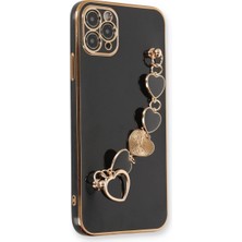 Drop Tedarik Apple Iphone 11 Pro Kılıf Esila Silikon - Siyah
