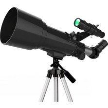 400X70MM Açıklıklı Refrakter Teleskoplar (15X150X), Telefon Adaptörlü Reflex
