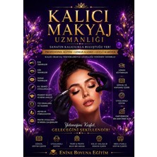Enine Boyuna Eğitim Kalıcı Makyaj Uzmanlığı Eğitim Kitabı