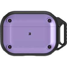 Drop Tedarik Apple Airpods Pro 2 (2.nesil) Asgard Kılıf - Mor