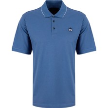 Brooks Brothers Mavi Erkek Nakışlı T-Shirt