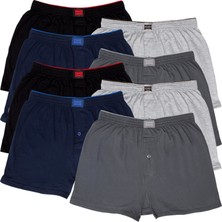 Tutku 8'li Erkek Penye Havlu Bel Boxer Karışık Renk