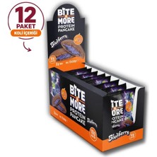 Bite & More Protein Pancake Yaban Mersinli (50g x 12 Adet) 