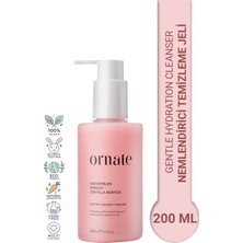 Ornate Nemlendirici Temizleme Jeli 200 ml Tüm Cilt Tipleri İçin B3 ve B5 Vitamini İçerir