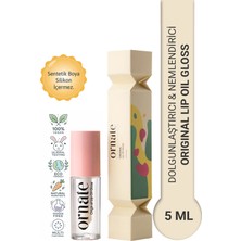 Ornate Original Lip Oil Gloss | Dolgunlaştırıcı & Nemlendirici & Parlatıcı Dudak Yağı / Original 5 ml