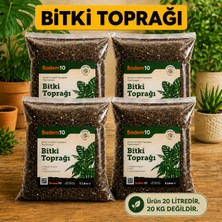 Badem10 Organik Cocopeat (5x4=20 Litre) Perlit Pomza Karışımlı Genel Bitki Çiçek Saksı Bahçe Toprağı Toprak