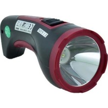 Drop Tedarik Gold Sılver GS-4231 3 Watt Şarjlı El Feneri