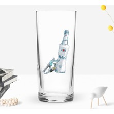 Bk Gift Kişiye Özel Isimli Dtf Eğlenceli Rakı Tasarımlı Rakı Bardağı-3, Arkadaşa Hediye, Sevgiliye Hediye