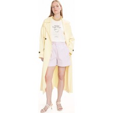 Ted Baker Sarı Kadın Trençkot TBWROW1018-7