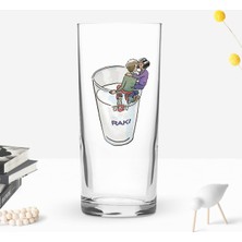 Bk Gift Kişiye Özel Isimli Dtf Eğlenceli Rakı Tasarımlı Rakı Bardağı-4, Arkadaşa Hediye, Sevgiliye Hediye