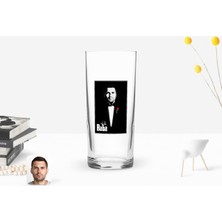 BK Gift Kişiye Özel Renkli Baskılı Godfather Baba Tasarımlı Rakı Bardağı-8