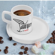 Bk Gift Kişiye Özel Sunum Tabaklı Avukat Tasarımlı Kahve Fincanı-8, Sevgiliye Hediye, Arkadaşa Hediye, Avukata Hediye