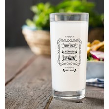 BK Gift Kişiye Özel Renkli Baskılı Yeşilçam Replikleri Seni Babandan Isteyeceğim Rakı Bardağı-1