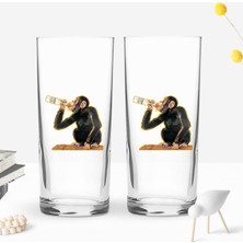 Bk Gift Kişiye Özel Isimli Dtf Eğlenceli Rakı Tasarımlı Ikili Rakı Bardağı Seti-6, Arkadaşa Hediye, Sevgiliye Hediye