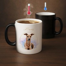Bk Gift Kişiye Özel Evcil Hayvan Karikatürlü Sihirli Kupa Bardak-3, Arkadaşa Hediye, Sevgiliye Hediye, Ev Hediyesi