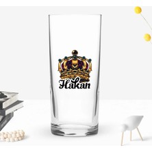 Bk Gift Kişiye Özel Isimli Dtf Kral Tasarımlı Rakı Bardağı, Arkadaşa Hediye, Sevgiliye Hediye