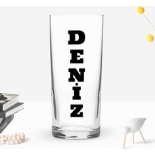 Bk Gift Kişiye Özel Isimli Dtf Rakı Bardağı, Arkadaşa Hediye, Sevgiliye Hediye