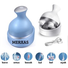 Merxas Kk-11 Rahatlatıcı Saç Derisi Masaj Aleti Baş ve Vücut Masaj Cihazı Anti-Stres
