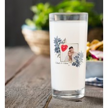 BK Gift Kişiye Özel Renkli Baskılı Isimli Fotoğraflı Rakı Bardağı-33