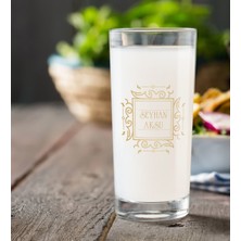BK Gift Kişiye Özel Renkli Baskılı Isimli Rakı Bardağı-18
