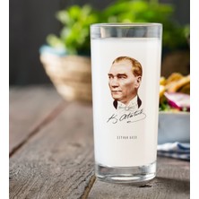 BK Gift Kişiye Özel Atatürk Temalı Rakı Bardağı-15