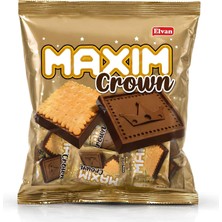 Elvan Maxim Crown Kakaolu Bisküvi 275 Gr. (1 Poşet)
