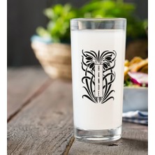 BK Gift Kişiye Özel Renkli Baskılı Isimli Rakı Bardağı-22