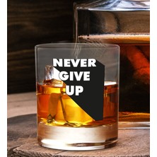Bk Gift Dtf Motto Tasarımlı Viski Kadehi-3, Arkadaşa Hediye, Sevgiliye Hediye