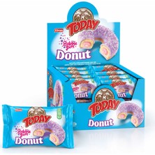 Elvan Today Donut Bubblegum (Sakız Aromalı) Kek 35 Gr. 24 Adet (1 Kutu)