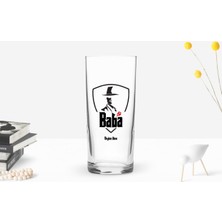 BK Gift Kişiye Özel Renkli Baskılı Godfather Baba Tasarımlı Rakı Bardağı-15