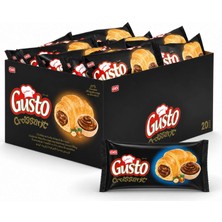 Gusto Kruvasan Çikolatalı 40 gr 20 Adet (1 Paket)