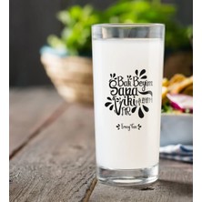 BK Gift Kişiye Özel Renkli Baskılı Yeşilçam Replikleri Bak Beyim Rakı Bardağı-2