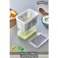 Empressco 2200ML Yoğurt Süzme Aparatı, Pratik ve Kolay Peynir Yapımı Için
