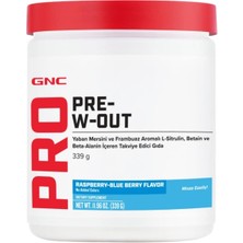 Gnc Pro Pre-Workout Blue Raspberry 30 Servings 339 gr
