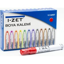 I-Zet Paint Marker Kalem Kırmızı 12 Adet