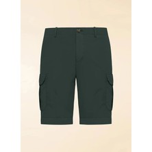 Roberto Ricci Designs Yeşil Erkek Slim Fit Şort Extralight Gdy