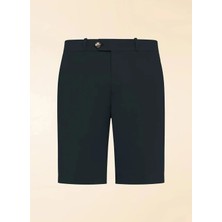 Roberto Ricci Designs Lacivert Erkek Slim Fit Şort Surflex Soft Touch