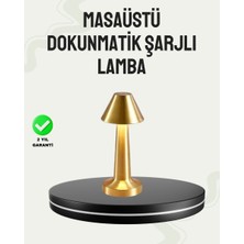 Epilons Kablosuz Led Masa Lambası 1800mah 3 Renk Aydınlatma Dokunmatik