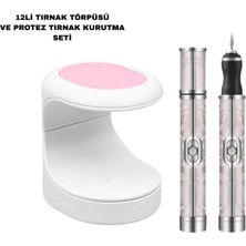 Epilons Protez Tırnak Kurutma Törpü Seti