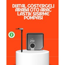 Epilons 150 Psı Yüksek Basınç Kapasiteli Kablosuz Lastik Pompası